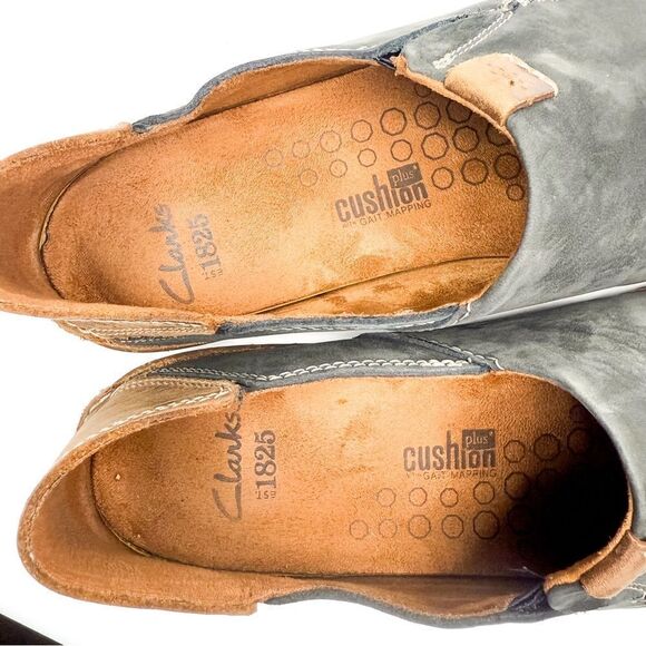 Clarks Men's Suede Slip-On All Day Walking Shoes Size 11 - Picture 7 of 7
